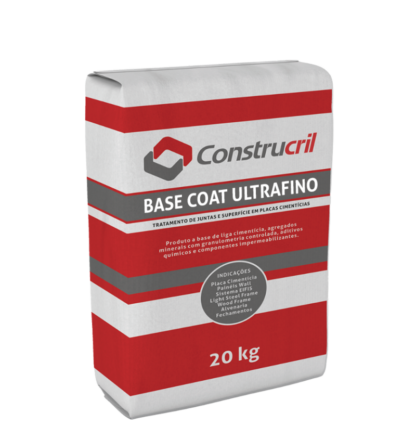 Base Coat Ultrafino,contrucril - Saco 20kg