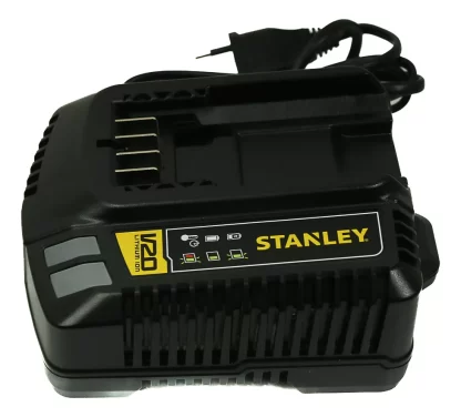 Carregador de bateria Stanley 220v 20v com 2a